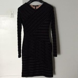 BCBG tight long sleeve dress